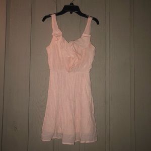 Peach Dress